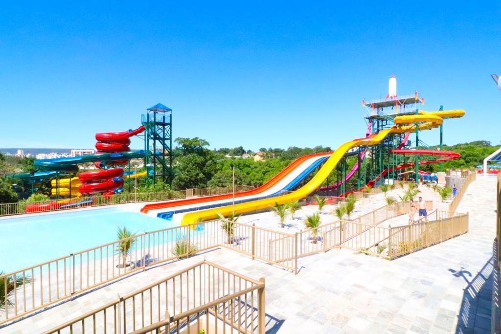 Piazza Diroma Acqua Park Hotell Caldas Novas Exteriör bild
